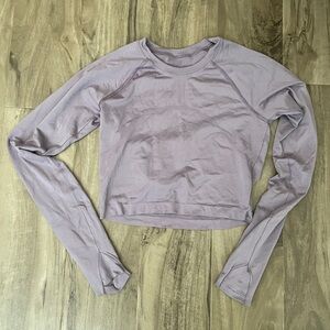 Lululemon Swiftly Tech Cropped Long-sleeve Shirt 2.0